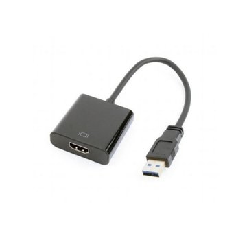 Gembird A-USB3-HDMI-02 USB grafische adapter 1920 x 1080 Pixels Zwart