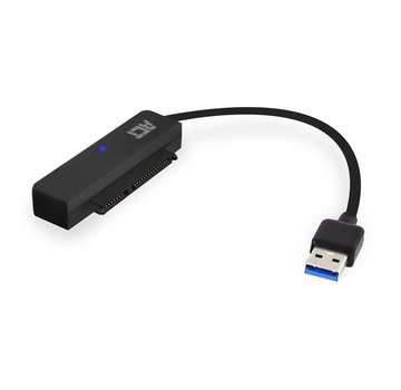 ACT AC1510 tussenstuk voor kabels SATA USB Type-A Zwart