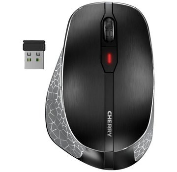 Cherry CHERRY MW 8C ERGO muis Rechtshandig RF draadloos + Bluetooth Optisch 3200 DPI