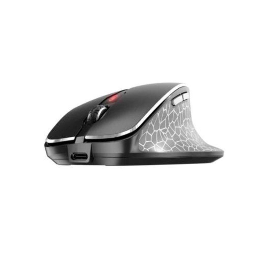 CHERRY MW 8C ERGO muis Rechtshandig RF draadloos + Bluetooth Optisch 3200 DPI
