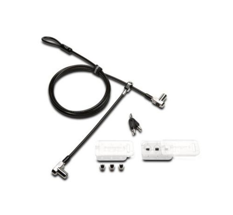 kabelslot | Universeel | 3-in-1 | Met sleutel | Dubbele slothoofden | K63380WW