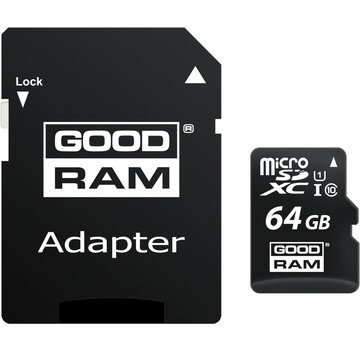 Goodram M1AA | MicroSDXC | 64GB | Class 10 | UHS-I U1