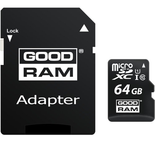 Goodram M1AA | MicroSDXC | 64GB | Class 10 | UHS-I U1