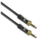 ACT AC3613 audio kabel 10 m 3.5mm Zwart