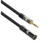 ACT AC3617 audio kabel 5 m 3.5mm Zwart