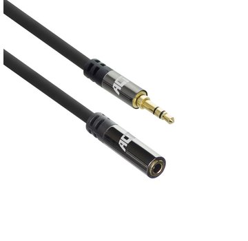 ACT AC3617 audio kabel 5 m 3.5mm Zwart
