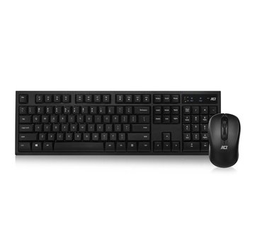 ACT AC5700 toetsenbord RF Draadloos QWERTY US International Zwart