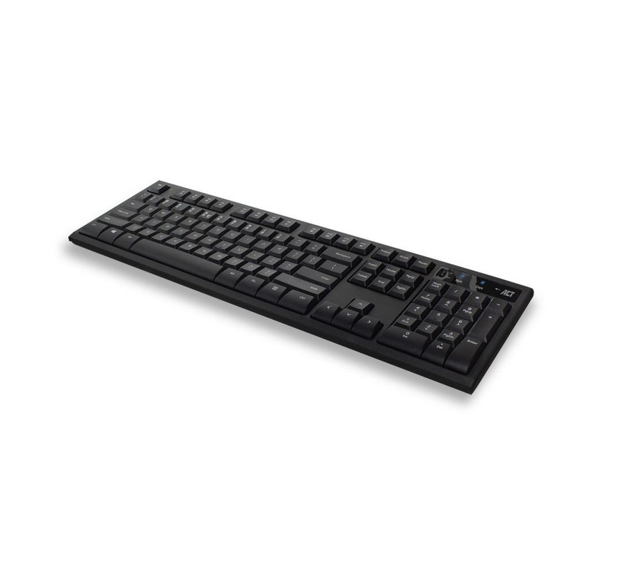 AC5700 toetsenbord RF Draadloos QWERTY US International Zwart