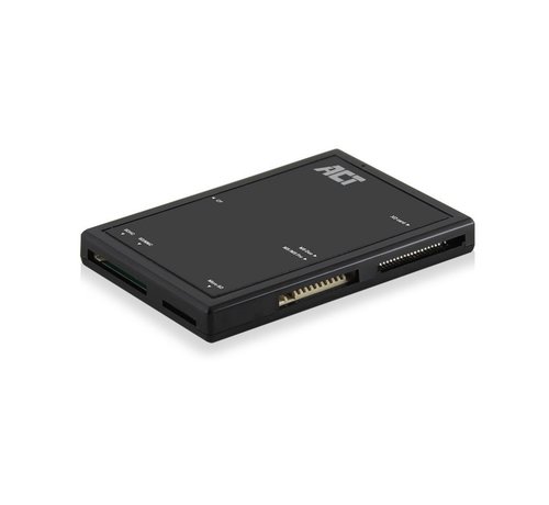 ACT AC6370 | USB 3.2 Gen1 Geheugenkaartlezer | Type-A | Zwart