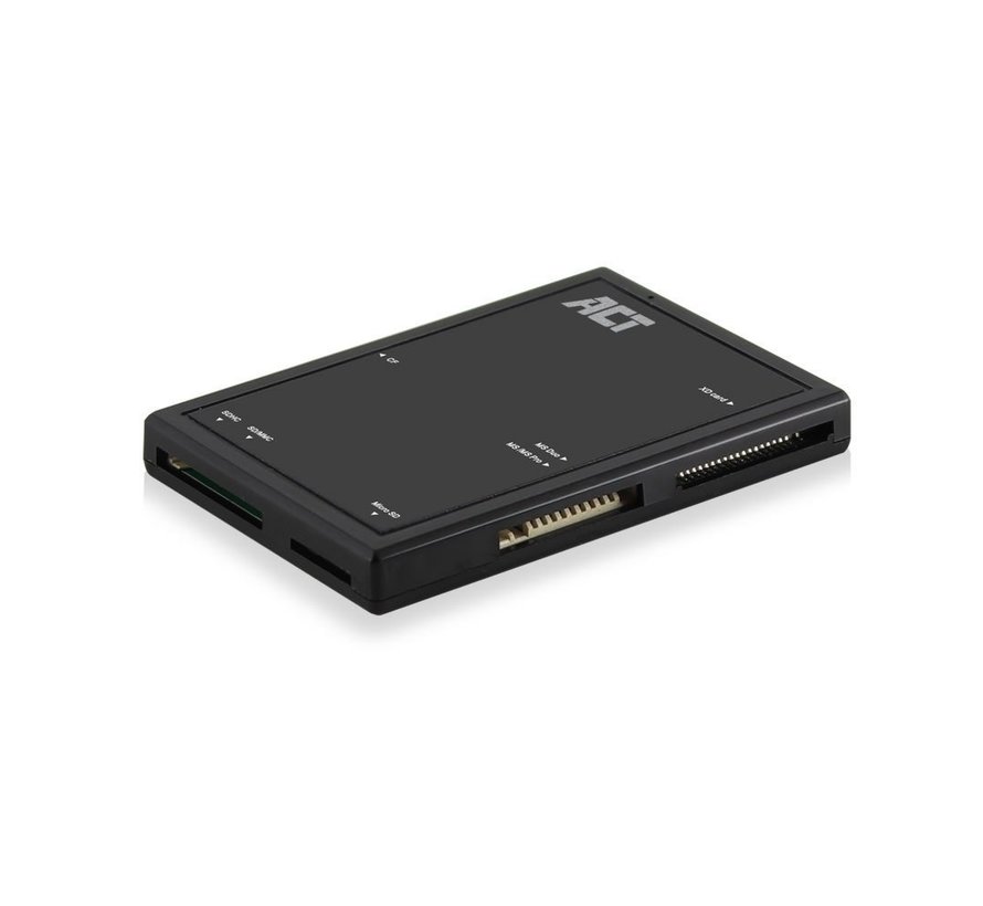 AC6370 | USB 3.2 Gen1 Geheugenkaartlezer | Type-A | Zwart