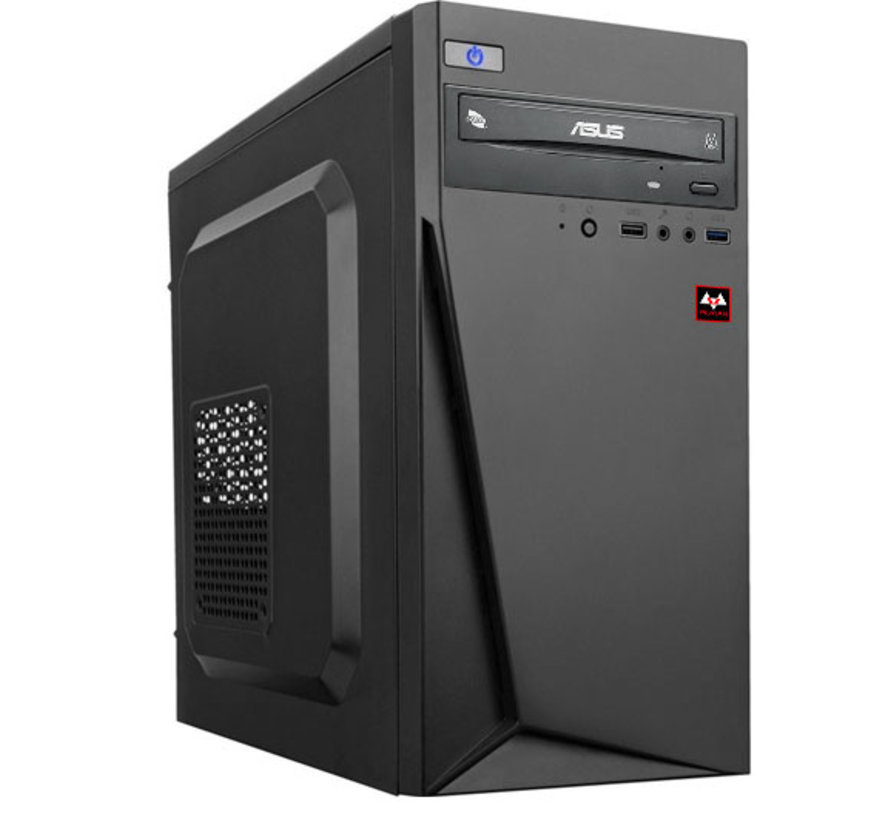 Pcman Budget PC - Intel G5905 - 8 GB geheugen - 240 GB SSD - WiFi - DVD-speler - Windows 11 Pro