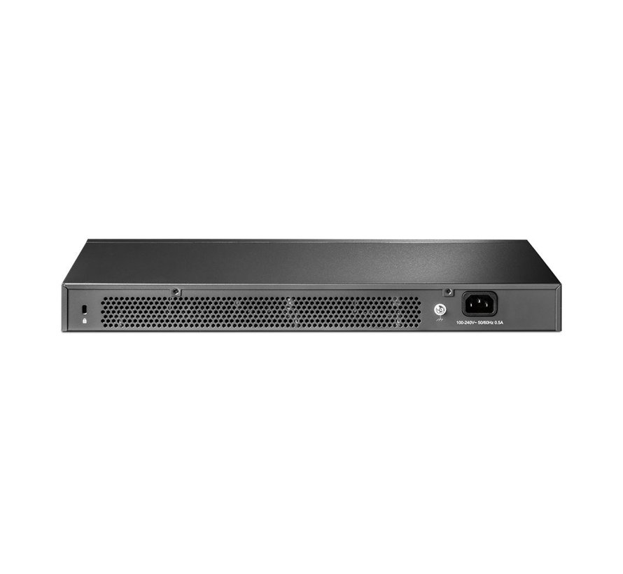 TL-SG3428X | JetStream 24-Poorts Gigabit L2+ Managed Switch | 4x 10G SFP+ | Omada SDN | Rackmount | Zwart