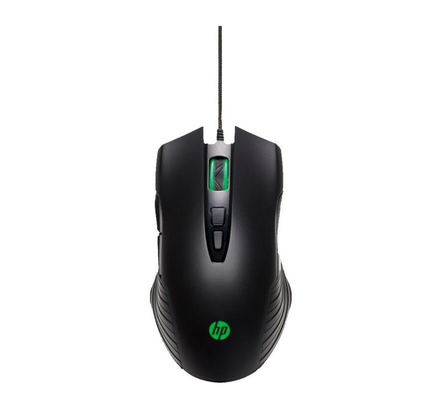 HP X220 | Bedrade Gaming Muis | Links- en Rechtshandig | USB-A | 3600 DPI | Zwart