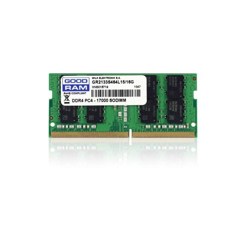 Goodram GR2666S464L19/16G geheugenmodule 16 GB DDR4 2666 MHz