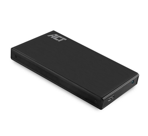 ACT AC1200 behuizing voor opslagstations HDD-/SSD-behuizing Zwart 2.5"