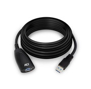 ACT AC6105 | USB 2.0 Booster | 5m | Zwart