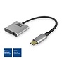 AC7005 USB-C naar 3,5mm jack audio adapter en PD pass through