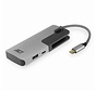 AC7052 USB-C Hub 3 port met cardreader en PD pass through