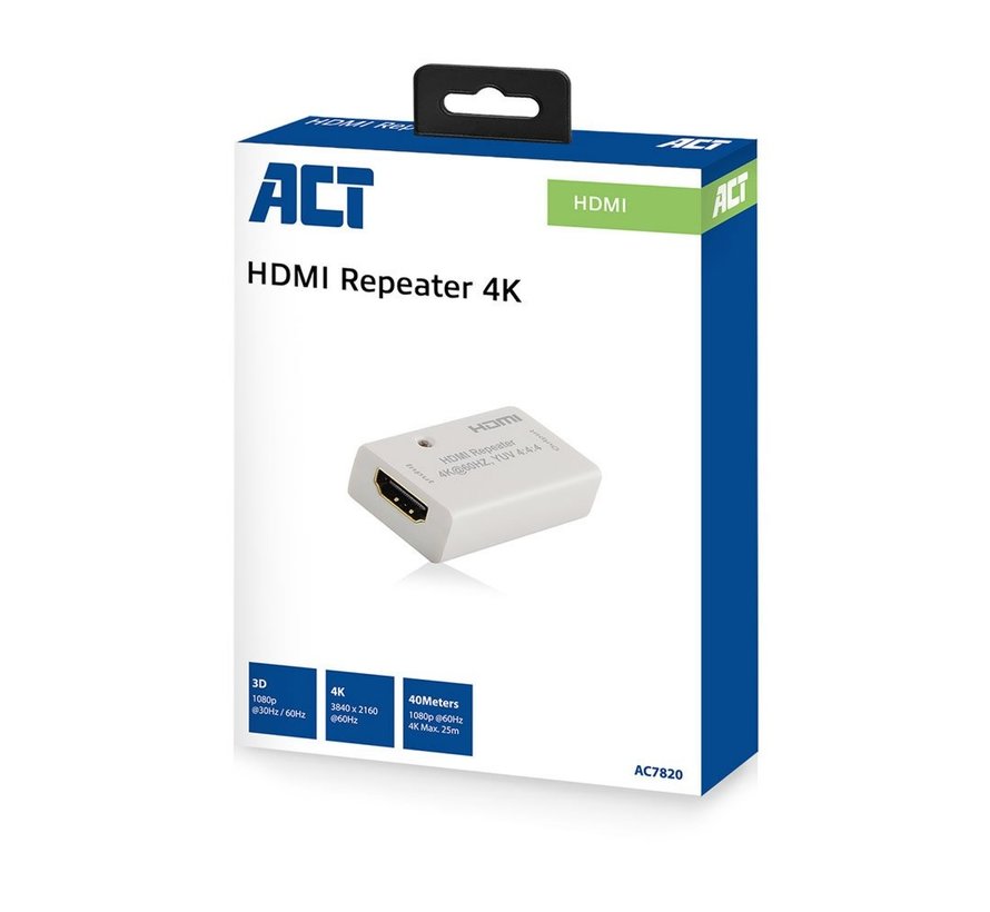 AC7820 HDMI Repeater via HDMI
