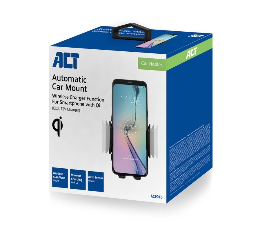 AC9010 houder Passieve houder Mobiele telefoon/Smartphone Zwart