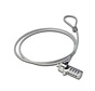 AC9015 kabelslot Zilver 1,5 m