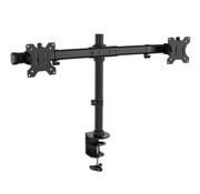 ACT AC8315 | In Hoogte Verstelbare Monitor-bureaubeugel | Tot 27" | Max 7kg | VESA 100x100 | 2 Monitoren