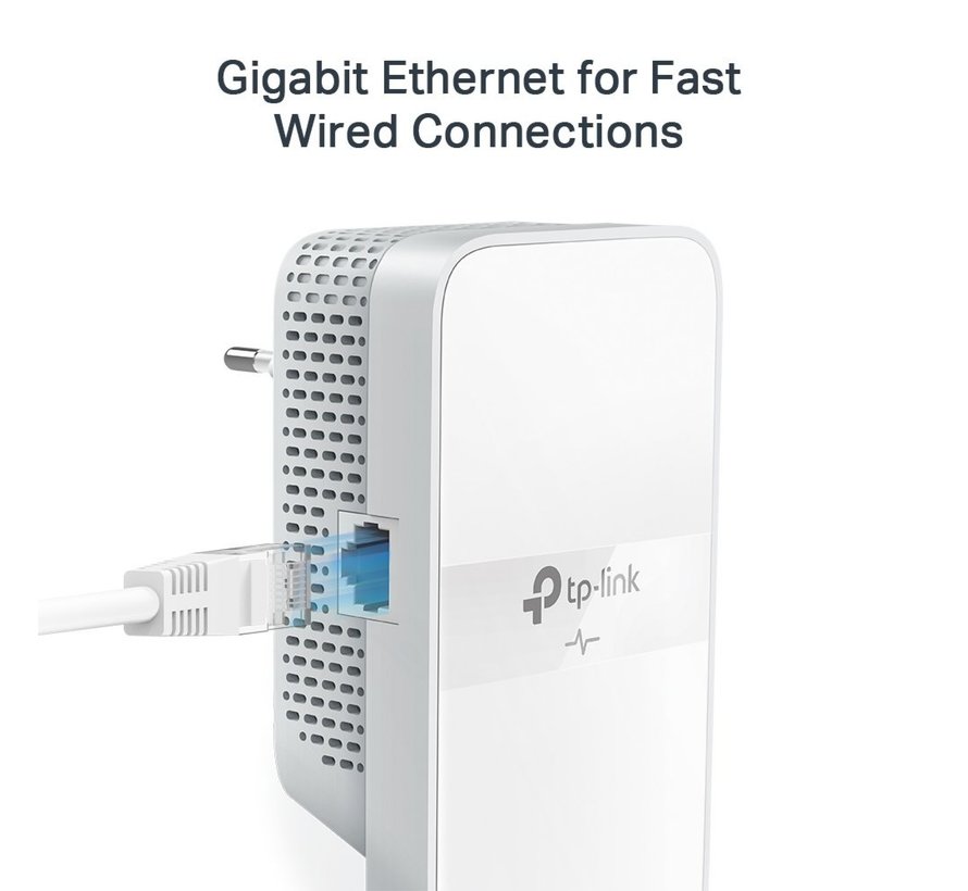 TL-WPA7617 KIT PowerLine-netwerkadapter 1200 Mbit/s Ethernet LAN Wifi Wit