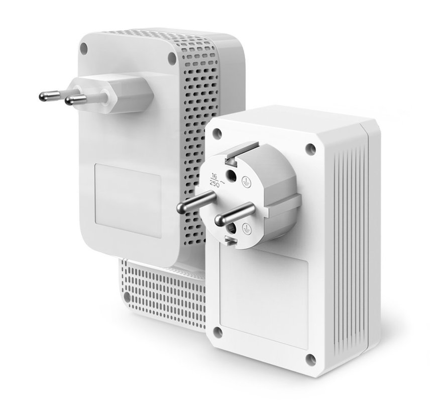 TL-WPA7617 KIT PowerLine-netwerkadapter 1200 Mbit/s Ethernet LAN Wifi Wit