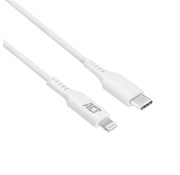 ACT kabel | USB-C naar Lightning | 2 m | Wit | AC3015