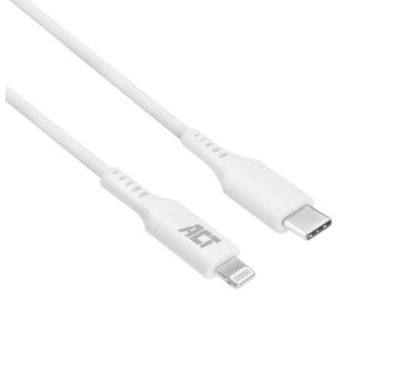 ACT kabel | USB-C naar Lightning | 2 m | Wit | AC3015