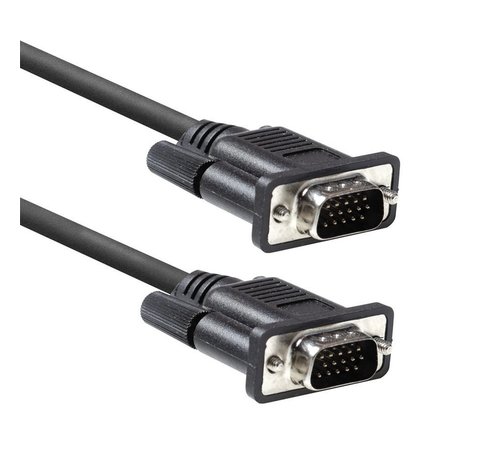 ACT AC3513 VGA kabel 3 m VGA (D-Sub) Zwart