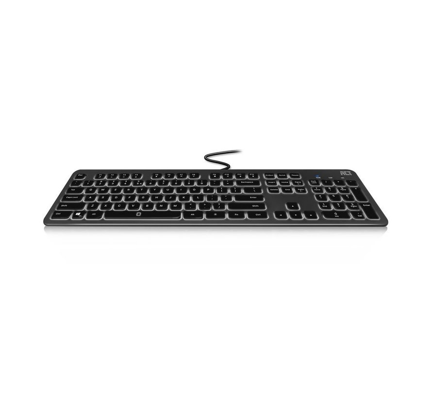 AC5415 toetsenbord USB QWERTY Amerikaans Engels Zwart