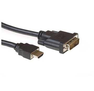 ACT AC7520 video kabel adapter 2 m HDMI Type A (Standaard) DVI-D Zwart