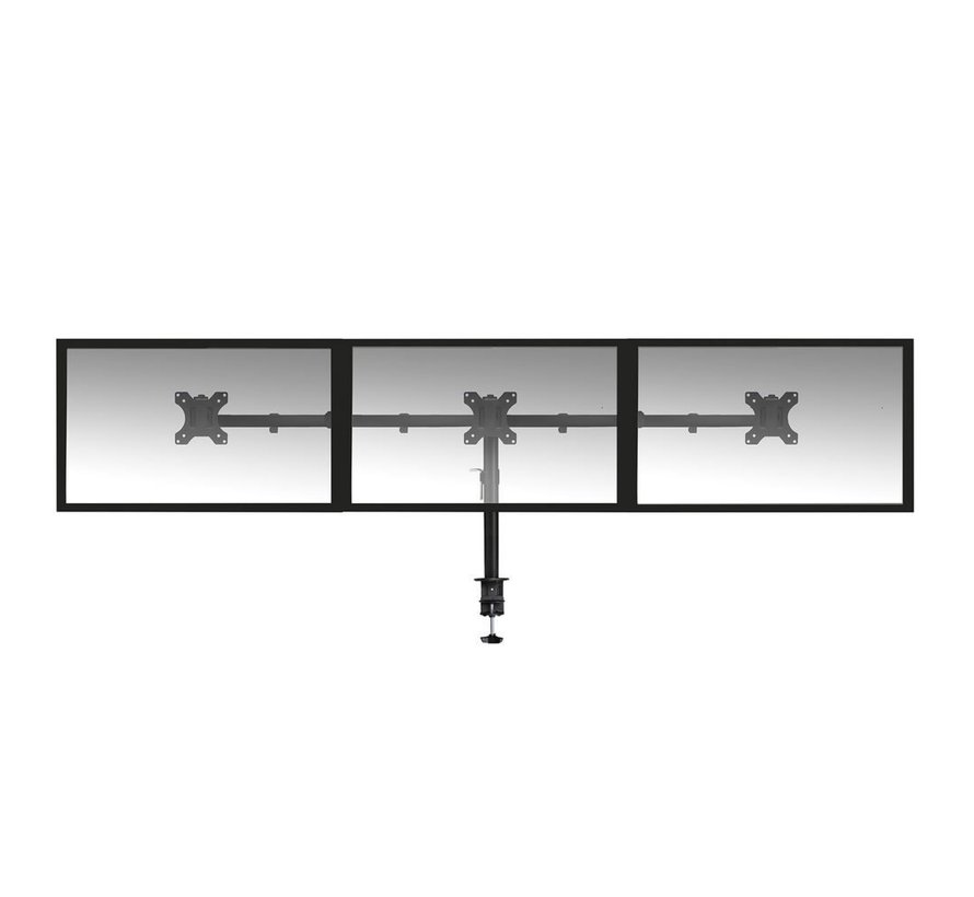 AC8303 flat panel bureau steun 68,6 cm (27") Klem/doorvoer Zwart