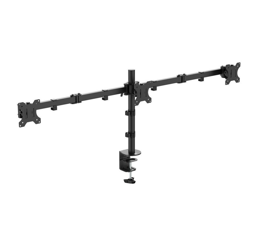 AC8303 flat panel bureau steun 68,6 cm (27") Klem/doorvoer Zwart