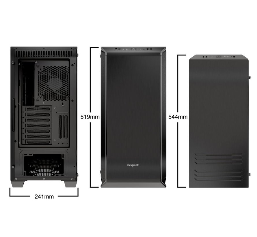 Dark Base 700 | Midi Tower Case | Zwart