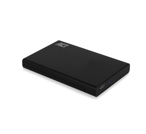 ACT AC1225 behuizing voor opslagstations HDD-/SSD-behuizing Zwart 2.5"