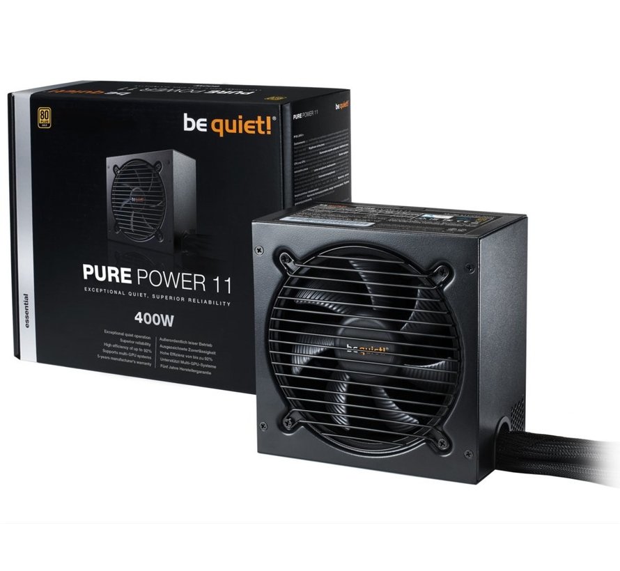 Pure Power 11 | 400 Watt Gold ATX PSU | Power Supply | Voeding