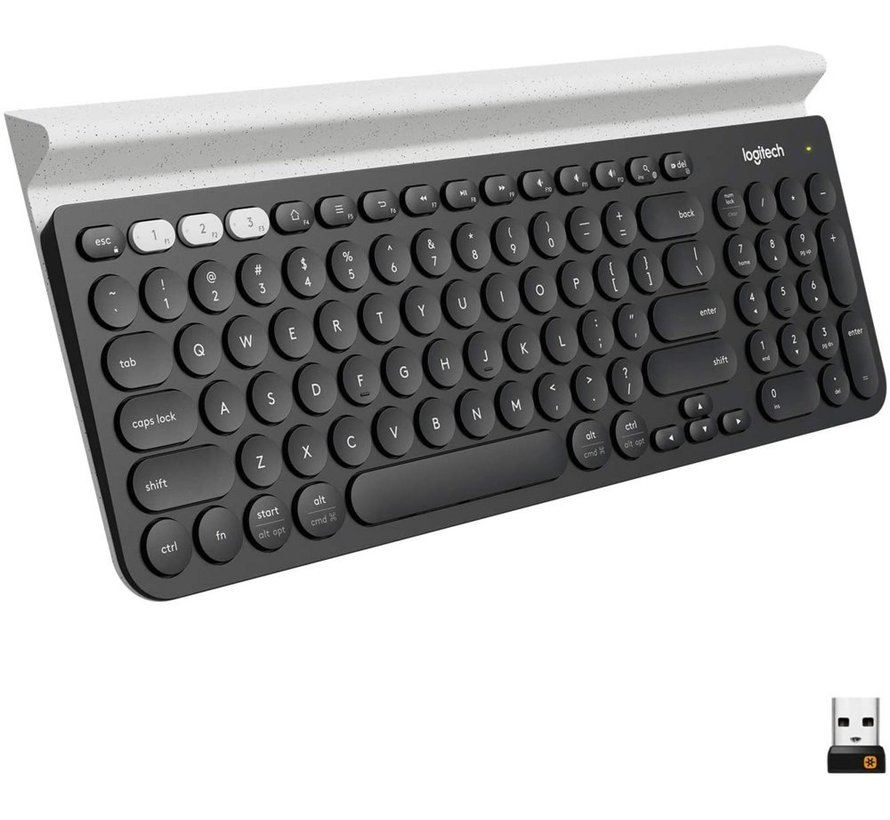 K780 toetsenbord RF-draadloos + Bluetooth QWERTY US/ REFURBISHED (refurbished)
