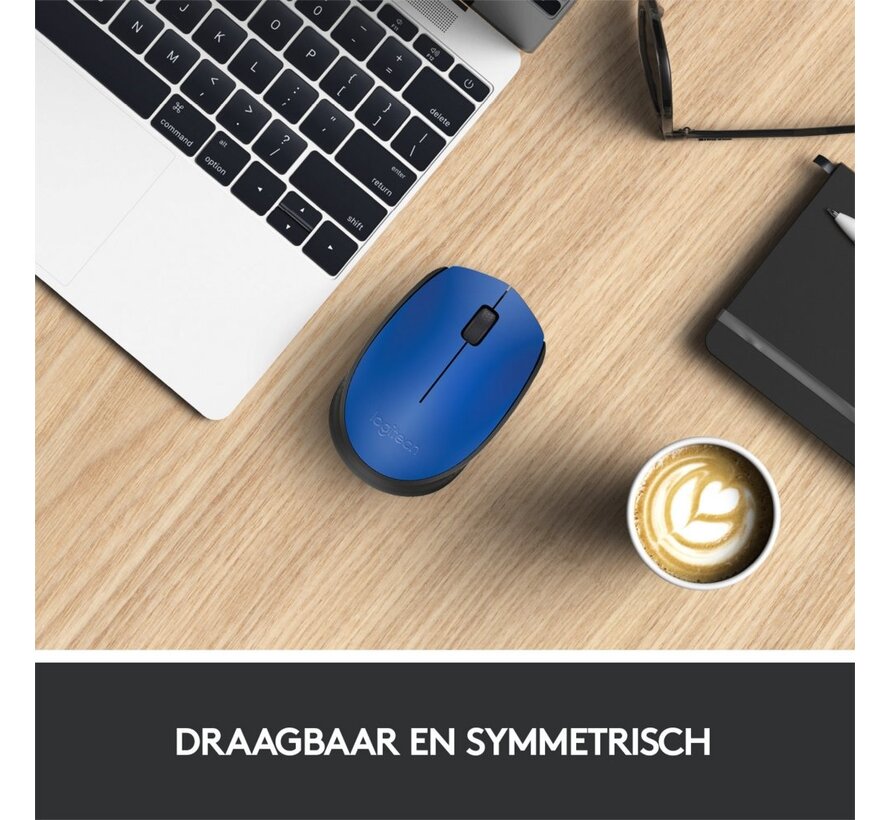 M171 muis Ambidextrous RF Draadloos Optisch 1000 DPI