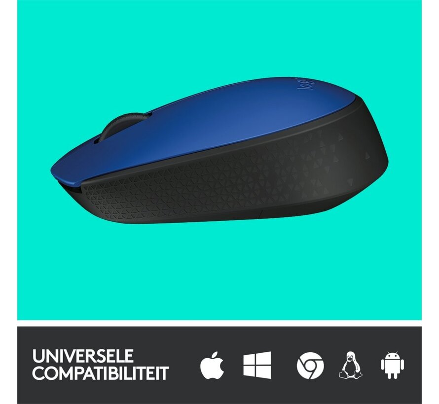 M171 muis Ambidextrous RF Draadloos Optisch 1000 DPI
