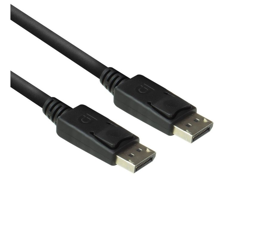 AC3903 DisplayPort kabel 3 m Zwart