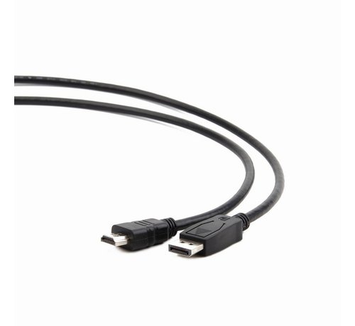 Gembird DisplayPort - HDMI, 1.8m 1,8 m HDMI A Zwart