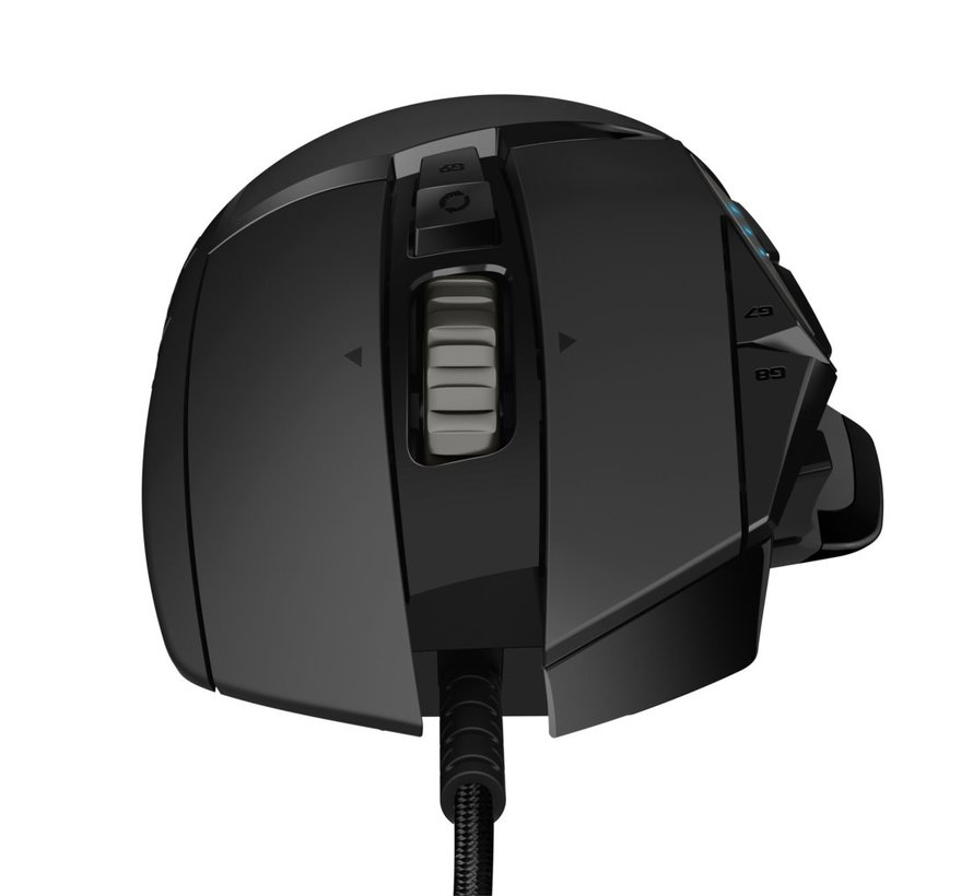 G502 Hero | Gaming Muis | Rechtshandig | USB-A | 16000 DPI | Zwart