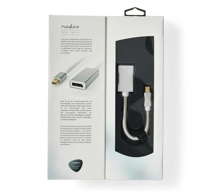 | Mini-DisplayPort naar Displayport 4K Adapter | Wit