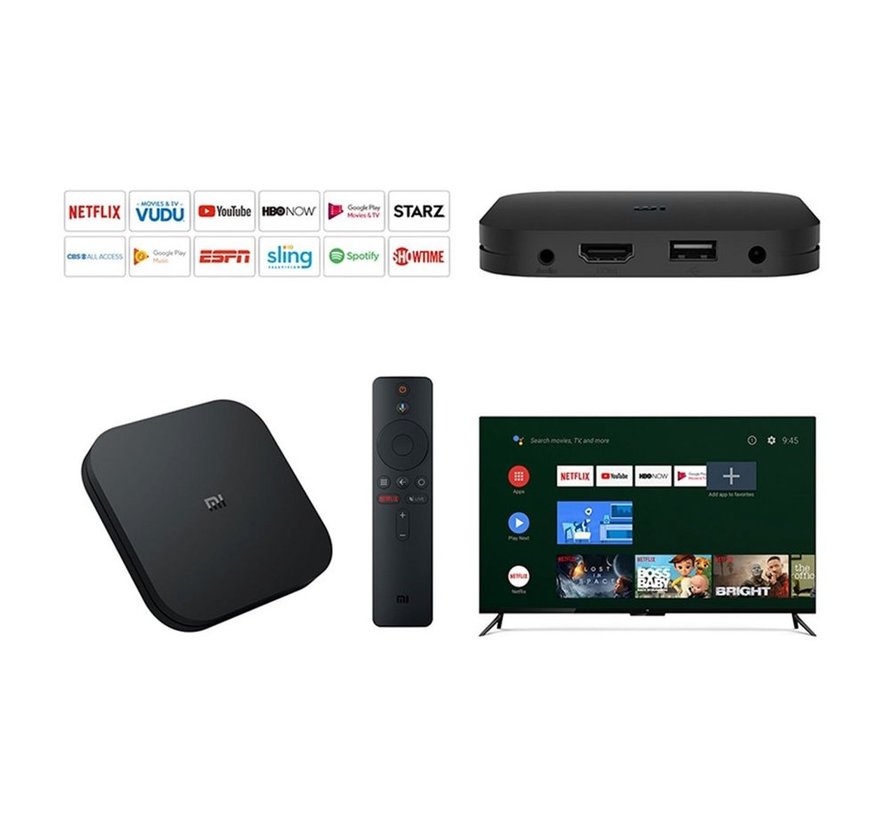 Mi Box S 4K / Android Smart TV System