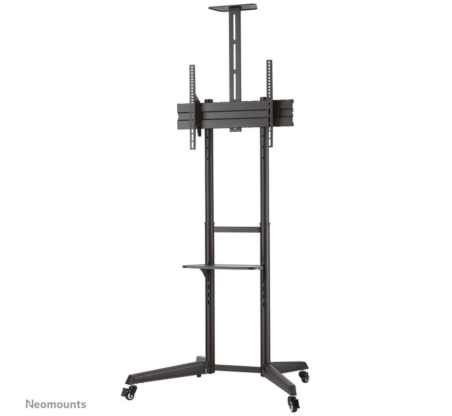 Neomounts FL50-550BL1 | Mobiele TV Vloerstandaard | 37–70" | 50 kg | Kantelbaar | Zwart