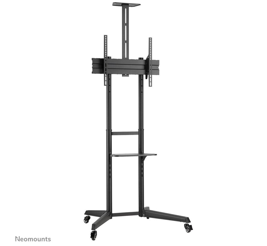Neomounts FL50-550BL1 | Mobiele TV Vloerstandaard | 37–70" | 50 kg | Kantelbaar | Zwart