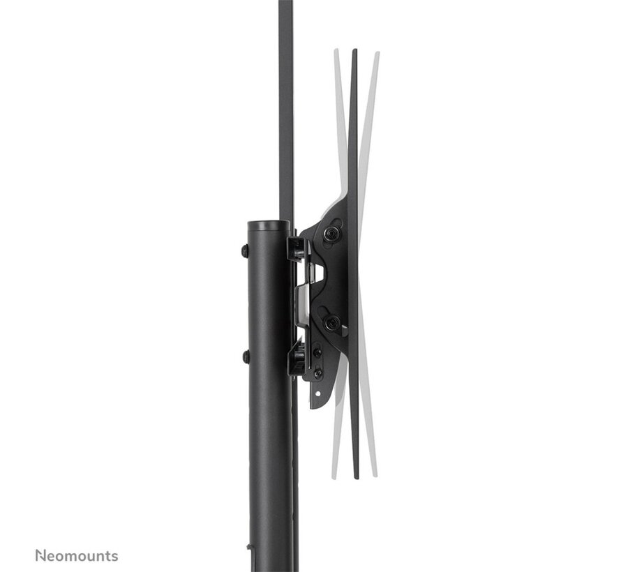 Neomounts FL50-550BL1 | Mobiele TV Vloerstandaard | 37–70" | 50 kg | Kantelbaar | Zwart