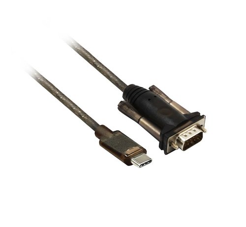 ACT AC6002 seriële kabel Zwart 1,5 m USB Type-C DB-9
